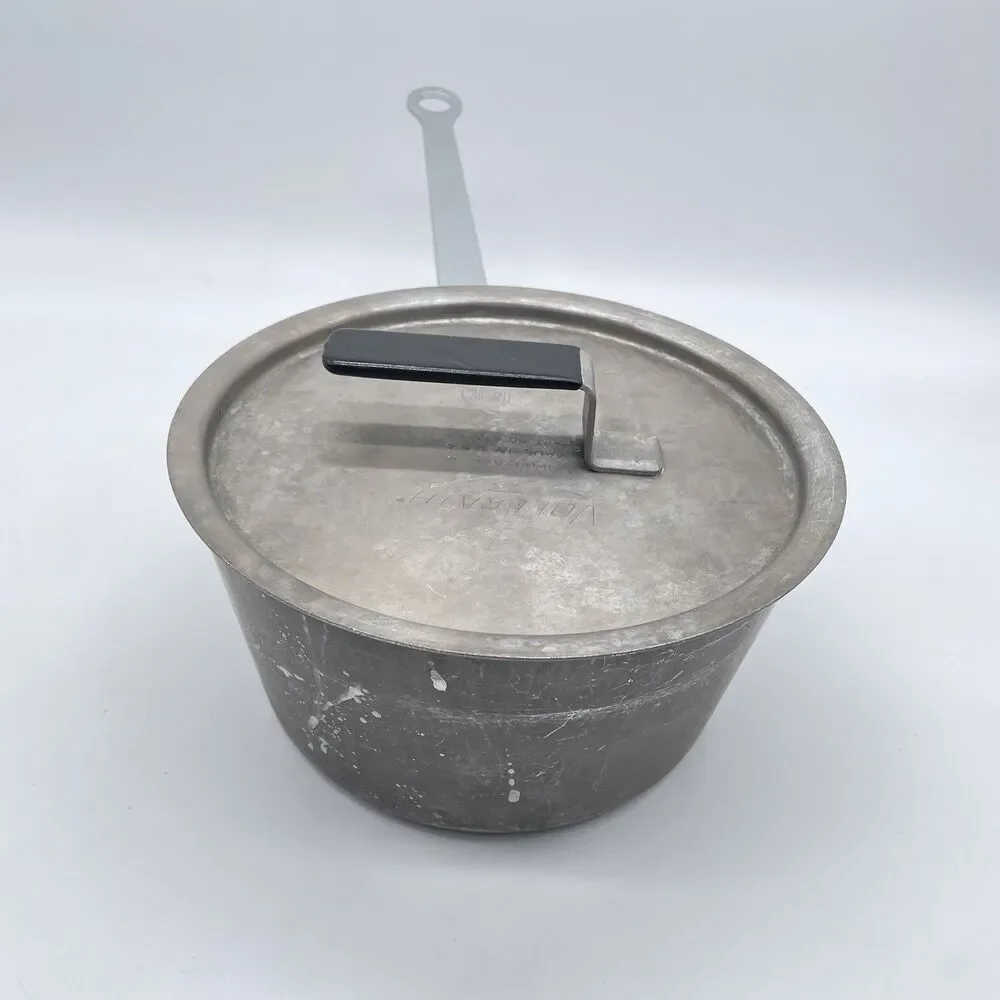 Vollrath 67303 3.75 Qt Aluminum Sauce Pan w/ 67313 Lid NSF Made in USA